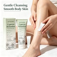 Cyperus Rotundus Hair Removal Cream Gentle Depilatory Smooth Skin Fast Acting For Legs Arms Underarms Softens Body Care 100g