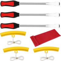 Rim Protector Tire Changing Lever Tools Motorcycle Tyre Repair Tool Spoon Kit Non-slip Handle Car Motorbike Tire Changer Levers