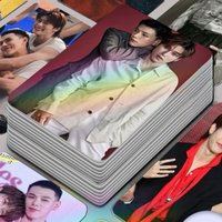 30/50PC No Repeat DaouOffroad Cai Youfu Lin Xiaolu Poster Thai TV Century of Love Drama Stills Double-sided Printed 3 Inch Card
