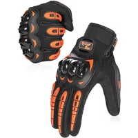 AliExpress NONE Professional Motorbike Gloves Mens Womens with Hard Knuckles Anti Slip Palm Touchscreen Design for Dirt Bike Riding