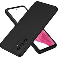 Black Silicone Case For Samsung Galaxy S24 S23 S22 S21 Plus Ultra A55 A25 A54 A34 A04 A53 A33 A23 A52 A32 A22 Shockproof Case