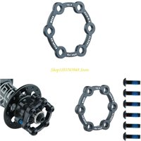 Electric Scooter Brake Disc Aluminium Alloy 6 Hole Brake Disc With 6 Screws Hub Heightening Pad Brake Accessories