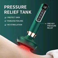 Electric Cupping Massager Vacuum Suction Cup Anti Cellulite Beauty Health Scraping Infrared Heat Body Slimming Chinese GuaSha