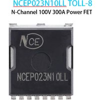 5PCS NCEP023N10LL TOLL-8 N-Channel 100V 300A Power FET 023N10LL