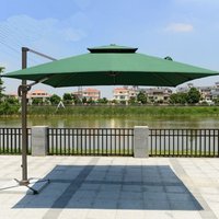 Outdoor parasol courtyard umbrella outdoor large sun umbrella shed open-air balcony garden villa