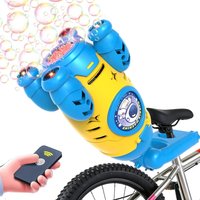 AliExpress NONE Remote Control Bubble Gun for Kids Automatic Rocket Bubble Machine Bicycle Use & Handheld Rechargeable Bubble Bubble Blower Toy
