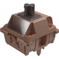 DUROCK Mocha Chocolate T1 Full POK Tactile Switches 62g Long Spring Thocky Tactile Switches 5 Pins Mechanical Keyboard Switches