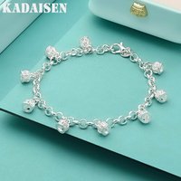 925 Sterling Silver Crown Chain Bracelet For Women Wedding Celebration Engagement Party Charm Fashion Jewelry