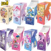 KAYOU Genuine My Little Pony Card Lustrous Moon Twilight Sparkle Pinkie Pie Rainbow Dash Anime Figure Game Collectible Cards Toy