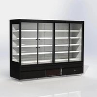 custom.Convenience Store 1 2 3 Upright Glass Commercial Beverage Display Chiller Freezer Cooler Refrigerator
