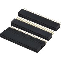 2*20 three-layer heightened-pitch 2.54mm GPIO heightened-row female seat Suitable for Raspberry PI 3B 3B+ 4B
