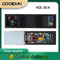 Gooermi HDL30-A DSP Professional Class D Digital Amplifier Module Line Array Speaker Metal Audio Stage Amplifier