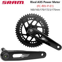 SRAM Rival AXS Power Meter FC-RIV-P-E1 Road Bicycle Crankset 2x12S Spindle Power Meter 160/165/170/172.5/175mm