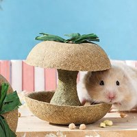 Hamster Chew Toys for Teeth Natural Timothy Grass Chew Bunny Treat Toys for Rabbit Guinea Pig Hamster Hamster CageAccessories