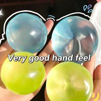 Plastic Soft Mud Coconut Oil Ball Squeezing Toy Pressure Ball Slowly Rising Stress Relieving Adult Relaxing And Soothing Toy