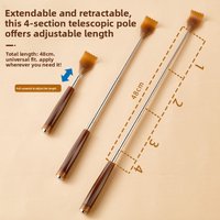 Telescopic Back Scratcher,Extendable Scratcher,Portable Itching Relief Tool for Back,Head&Body,Smooth Claw Head