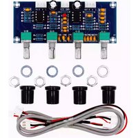 XH-A901 NE5532 Tone Board Preamp Pre-amp With Treble Bass Volume Adjustment Pre-amplifier Tone Controller For Amplifier Board