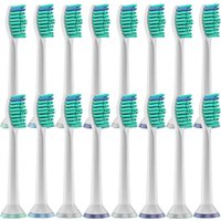 4-36 Pcs Replacement Toothbrush Heads Compatible with Philips Electric Brush Head 1100 2100 4100 4300 5100 5300 6100 6500 etc