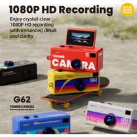 Magic Camera Digital Camera 0.96 Inch Keychain Camera Retro Supports Memory Card 1080P Ultra Small Camera Video Recorder with