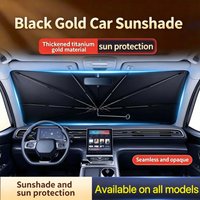 2026 Car Umbrella Windshield Sunshade Foldable Sun Shade Front Window Cover for UV Block Heat Portable Protector Parasol