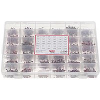 3600pcs 1PF-100nF Ceramic Capacitor Assortment Box Kit 5PF 22PF 33PF 47PF 100PF 200PF 470PF 560pF 1NF 10NF 47NF 50V DIY set