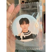 1pcs Cute Transparent Candy Bag 3 Inch Idol Photo Card Sleeves Holder Japanese Photocard Holder Card Films Game Cards Protector