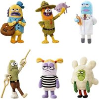 Bottom Buddies Series 2 Plush Toys Mystery Blind Box - Weird Figurines Home Decor & Collectible Ornament