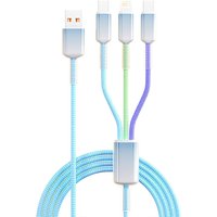 3 in 1 USB Fast Charging Cable Type C Micro IOS Multi Charger Cable for IPhone Samsung Xiaomi Redmi Oppo Usb 3 En 1