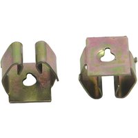 10 Pcs Car Bumper Fender Trim Panel Fastener Screw Metal Clip Accessory