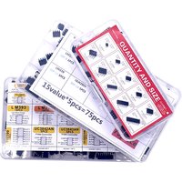 75/85/150 Pcs Opamp Oscillator Timer Optocoupler IC Pwm IC Chip ne555/uln2003/ne5532/lm393/uln2803/lm358/lm386/