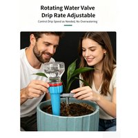 3 Pieces Lazy Automatic Watering God Drip Irrigation Adjustable Drip Dispenser Water Flow Rate Automatic Watering