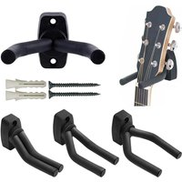 1~10pcs Guitar Hanger Wall Mount Hook Holder for Acoustic Electric Bass Ukulele Wall Display Stand Home Studio Organizer TMZ