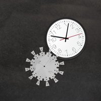 1 Set Transparent Acrylic Clock Stencil Template Precise Ruler Markings DIY Clock Face Inlay Guide Tool for Woodworking Painting