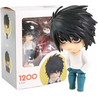 Anime Figuren Death Note L Lawliet 1200 Action Figuren Spielzeug für Kinder Modell Sammler Puppe 10 cm