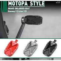 For Keeway V Cruise 125 Motorcycle V Cruise 125 Motorcycle CNC Refit to Increase the Brake Pedal and Pad Anti-skid V Cruise125