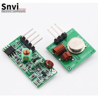433Mhz 315MHZ RF Wireless Transmitter Module and Receiver Kit DC 5V 315 433 Mhz Wireless Module Diy Electronic Kit