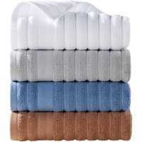 1/5/10PCS 33x77cm Soft Cotton Bathroom Stripe Towels Set - Absorbent Hand & Face Bath Towels Sport Absorbent Towel Blue White