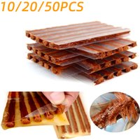 10/20/50Pcs Tire Repair Strips Tubeless Rubber Stiring Glue Seals for Car Motorcycle Tyre Kit Wicks Worms Tools Accessories