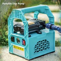 Small Portable Lithium Battery Dual Pump Sprayer Rechargeable Water Pump Car Wash Irrigation Spraying Garden Tools Agricultural