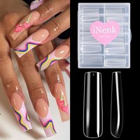 on Nails Soft Gel Nail Tips Taperad Square Nail Tips XXL Square Nail Tips Full Cover Nail Tips Straight Nail Tips Full Cover