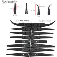 Precision Anti Static ESD Tweezers Replaceable Tips Conductive Plastic Head Tweezers For Electronic Soldering