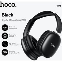HOCO W73 NEW Bluetooth Headphones App Control Function Over the Ear Wireless Headsets Sports Big Earphone 200 hours Standby Time