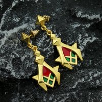 Game Genshin Impact Sumeru Kaveh Eardrops Earrings Stud Earrings for Woman Anime Cosplay Props Jewelry Accessories Gifts