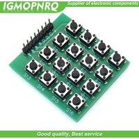 5pcs 8pin 4x4 4*4 Matrix 16 Keys Button Keypad Keyboard Breadboard Module MCU for rduino Diy Kit