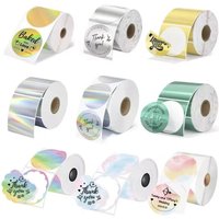 20-50mm Thermal Label Printer Paper Multi-Purpose label Sticker for Phomemo Label Maker M110 M120 M200 M220 E210/P50/DETONG P1