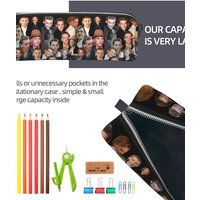 Jamie Campbell Bower Photo Collage Pencil Cases for Students Gifts Pen Box Pencil Bag Large Capacity Pencil Pouch Pen Holder