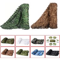 Camouflage sunshade net suitable for camping, shading, concealment, forest camouflage, party decoration, Halloween