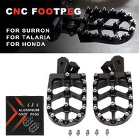 AliExpress JFGRACING E-bike Foot Peg For CRF230 Surron Talaria Motorcycles CNC Parts Footpeg Footpedal Electric Dirt Bicycle Pedal Off-Road Motocross