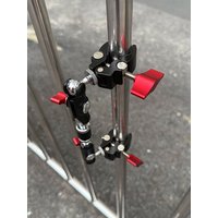 AliExpress NONE Camera Double Clip Crab Clamp For GoPro Motorcycle Bicycle Handlebar Clip Bracket For Insta360 One X2 X3 Sports Camera Accessory