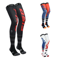 FISD Motorcycle Compression Knee Brace enduro Sock Top Racing socks MX MTB ATV Protection Sport non-slip Knee Brace enduro Socks